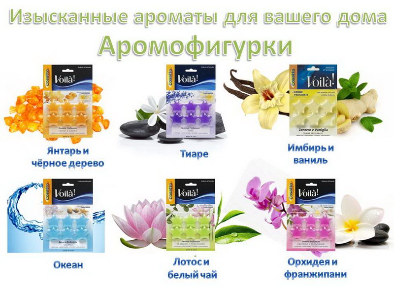 Долгожданный приход новинок: Аромофигурки Долгожданный приход новинок: Аромофигурки