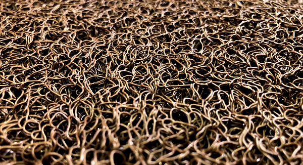 Ковёр Спагетти 60х90 см, (коричневый)