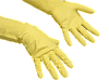 Перчатки резиновые "Универсальные" Frida размер L (желтый)