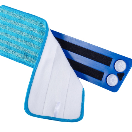 Швабра  ECO универсальная, синяя,  с 1-ой насадкой влажная