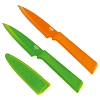 Нож малый Kuhn Rikon Colori гладкое лезвие, зеленый